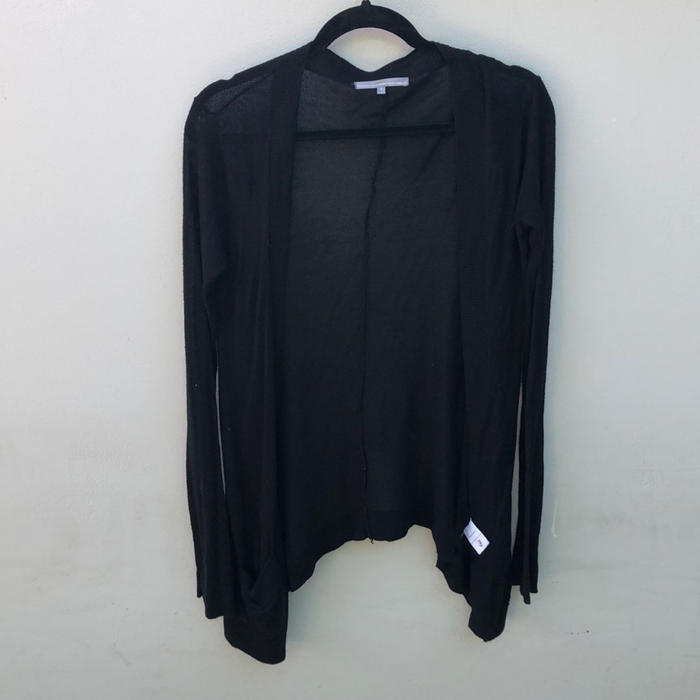 ☀️ foreign exchange black cardigan | S